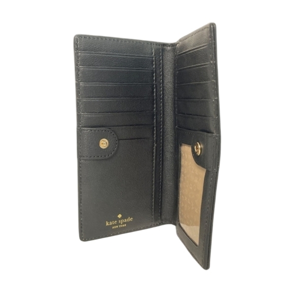 Kate Spade Neda Grove Slim Snap Leather Wallet - Picture 5 of 9